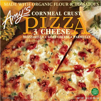 Amy's 3 Cheese Pizza with Cornmeal Crust