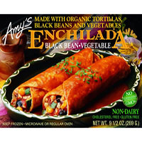 Amy's Black Bean Vegetable Enchilada