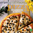 Amy's Mushroom and Olive Pizza