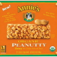 Annie's Homegrown Organic Peanutty Chewy Yet Crispy Granola Bars