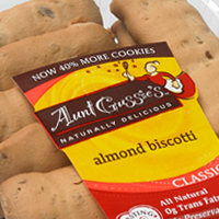 Aunt Gussies Almond Biscotti  