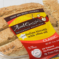 Aunt Gussies Italian Biscotti with Olive Oil  