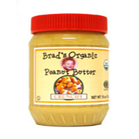 Brad's Organic Peanut Butter Crunchy 18oz 