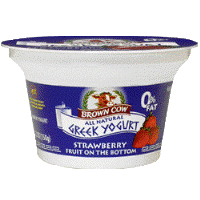 Brown Cow Greek Strawberry Yogurt