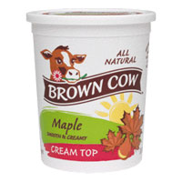 Brown Cow Cream Top  Maple