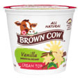 Brown Cow  Cream Top  Vanilla Quart