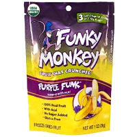 Funky Monkey Snacks Purple Funk