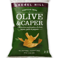 Laurel Hill Olive & Caper Tortilla Chips