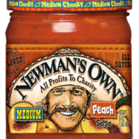  Newman's Own All-Natural Bandito Chunky Salsa Peach 