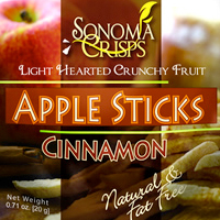 Sonoma Crisps Apple Sticks Cinnamon