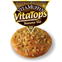 Vitalicious Sugar-Free/Low-Carb Banana Nut VitaTops 