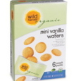 Wild Harvest Organic mini vanilla wafers snack pack