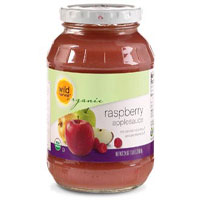 Wild Harvest Organic raspberry apple sauce