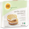 Wild Harvest Organic vanilla creme sandwich cookies