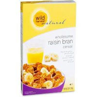 Wild Harvest Organic wholesome raisin bran cereal