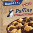 Barbara's Bakery Peanut Butter & Chocolate Puffins
