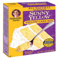 Naturally Nora Sunny Yellow Yellow Cake Mix