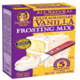 Naturally Nora Extraordinary Vanilla Frosting Mix